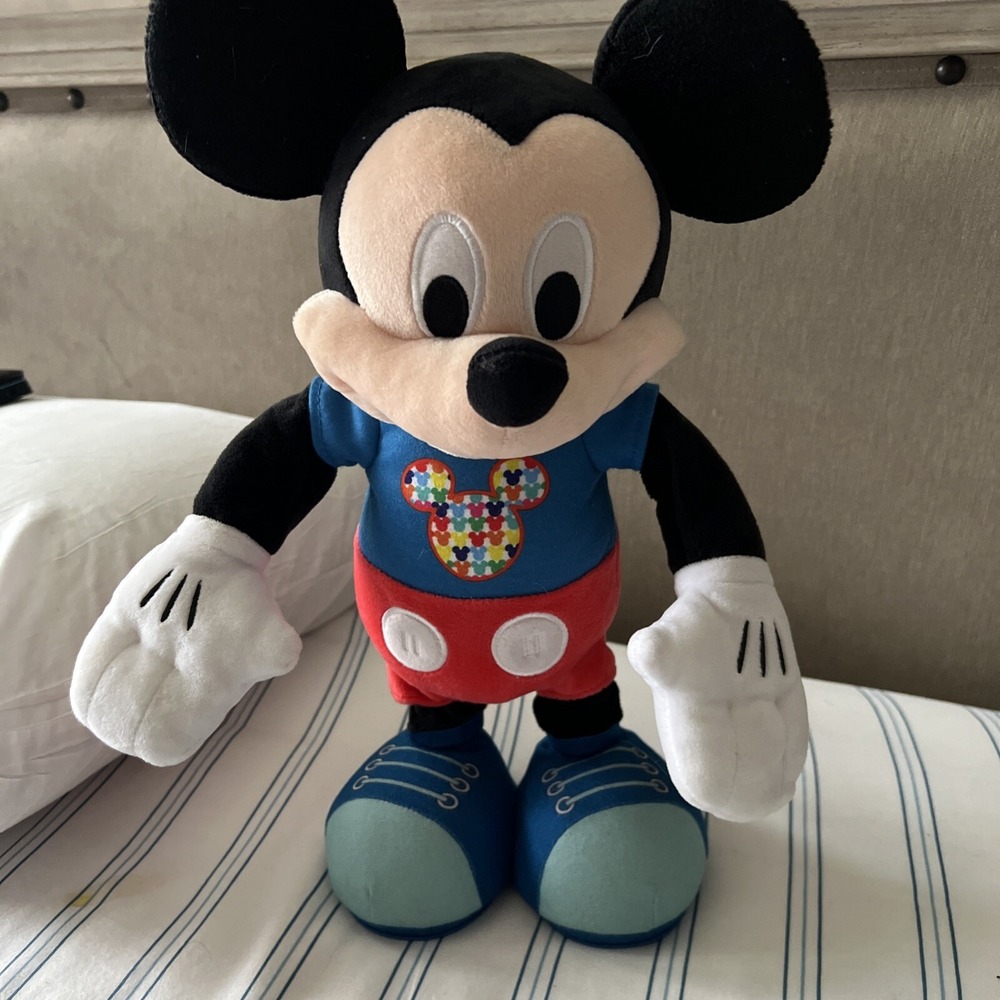 Disney Mickey Mouse Clubhouse Plush Hot Dog Dance Break & Play Toy TESTED WORKS